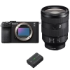 Sony A7C II Negro + FE 24-105mm f/4 G OSS + 1 Sony NP-FZ100|MCZ DIRECT