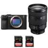 Sony A7C II Noir + FE 24-105mm f/4 G OSS + 2 SanDisk 128GB Extreme PRO UHS-II SDXC 300 MB/s-1