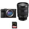 Sony A7C II Black + FE 24-105mm f/4 G OSS + 1 SanDisk 32GB Extreme PRO UHS-II SDXC 300 MB/s|MCZ DIRECT