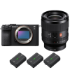 Sony A7C II Black + FE 35mm f/1.4 GM + 3 Sony NP-FZ100|MCZ DIRECT