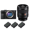 Sony A7C II Negro + FE 35mm f/1.4 GM + 3 Sony NP-FZ100|MCZ DIRECT