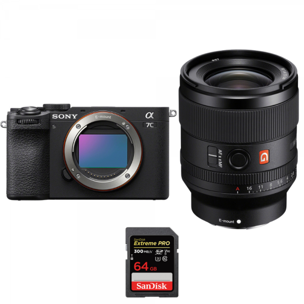 Sony A7C II Noir + FE 35mm f/1.4 GM + 1 SanDisk 64GB Extreme PRO UHS-II SDXC 300 MB/s - Appareil Photo Hybride Sony Sony A7C II 2 581,00 € MCZ DIRECT