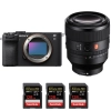 Sony A7C II Black + FE 50mm f/1.2 GM + 3 SanDisk 128GB Extreme PRO UHS-II SDXC 300 MB/s|MCZ DIRECT
