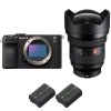 Sony A7C II Black + FE 12-24mm f/2.8 GM + 2 Sony NP-FZ100|MCZ DIRECT