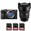 Sony A7C II Noir + FE 12-24mm f/2.8 GM + 3 SanDisk 64GB Extreme PRO UHS-II SDXC 300 MB/s - Appareil Photo Hybride|MCZ DIRECT Sony A7C II Noir + FE 12-24mm f/2.8 GM + 3 SanDisk 64GB Extreme PRO UHS-II SDXC 300 MB/s - Appareil Photo Hybride|MCZ DIRECT