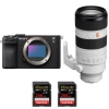 Sony A7C II Noir + FE 70-200mm f/2.8 GM OSS II + 2 SanDisk 256GB Extreme PRO UHS-II SDXC 300 MB/s - Appareil Photo Hybride|MCZ DIRECT