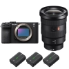 Sony A7C II Noir + FE 16-35mm f/2.8 GM + 3 Sony NP-FZ100 - Appareil Photo Hybride|MCZ DIRECT