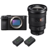 Sony A7C II Noir + FE 16-35mm f/2.8 GM + 2 Sony NP-FZ100 - Appareil Photo Hybride|MCZ DIRECT