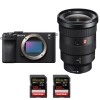 Sony A7C II Noir + FE 16-35mm f/2.8 GM + 2 SanDisk 128GB Extreme PRO UHS-II SDXC 300 MB/s - Appareil Photo Hybride|MCZ DIRECT