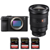Sony A7C II Noir + FE 16-35mm f/2.8 GM + 3 SanDisk 64GB Extreme PRO UHS-II SDXC 300 MB/s-1