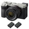 Sony A7C II Silver + FE 28-60mm f/4-5.6 + 2 Sony NP-FZ100 - Appareil Photo Hybride|MCZ DIRECT