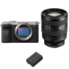 Sony A7C II Silver + FE 20-70mm f/4 G + 1 Sony NP-FZ100|MCZ DIRECT
