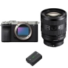 Sony A7C II Silver + FE 20-70mm f/4 G + 1 Sony NP-FZ100|MCZ DIRECT