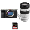 Sony A7C II Silver + FE 70-200mm f/4 Macro G OSS II + 1 SanDisk 64GB Extreme PRO UHS-II SDXC 300 MB/s - Appareil Photo Hybride|MCZ DIRECT