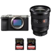 Sony A7C II Silver + FE 16-35mm f/2.8 GM II + 2 SanDisk 128GB Extreme PRO UHS-II SDXC 300 MB/s|MCZ DIRECT