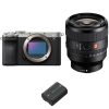 Sony A7C II Silver + FE 50mm f/1.4 GM + 1 Sony NP-FZ100 - Appareil Photo Hybride|MCZ DIRECT