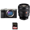 Sony A7C II Silver + FE 50mm f/1.4 GM + 1 SanDisk 32GB Extreme PRO UHS-II SDXC 300 MB/s - Appareil Photo Hybride|MCZ DIRECT