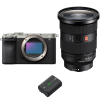 Sony A7C II Silver + FE 24-70mm f/2.8 GM II + 1 Sony NP-FZ100|MCZ DIRECT