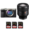 Sony A7C II Silver + FE 85mm f/1.4 GM + 3 SanDisk 256GB Extreme PRO UHS-II SDXC 300 MB/s - Appareil Photo Hybride|MCZ DIRECT