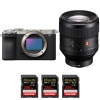 Sony A7C II Silver + FE 85mm f/1.4 GM + 3 SanDisk 256GB Extreme PRO UHS-II SDXC 300 MB/s - Appareil Photo Hybride|MCZ DIRECT