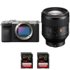 Sony A7C II Silver + FE 85mm f/1.4 GM + 2 SanDisk 256GB Extreme PRO UHS-II SDXC 300 MB/s - Appareil Photo Hybride|MCZ DIRECT