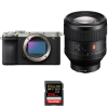 Sony A7C II Silver + FE 85mm f/1.4 GM + 1 SanDisk 256GB Extreme PRO UHS-II SDXC 300 MB/s - Appareil Photo Hybride|MCZ DIRECT