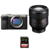 Sony A7C II Silver + FE 85mm f/1.4 GM + 1 SanDisk 128GB Extreme PRO UHS-II SDXC 300 MB/s - Appareil Photo Hybride|MCZ DIRECT