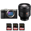 Sony A7C II Silver + FE 85mm f/1.4 GM + 3 SanDisk 64GB Extreme PRO UHS-II SDXC 300 MB/s|MCZ DIRECT