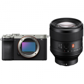Sony A7C II Silver + FE 85mm f/1.4 GM-1