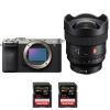 Sony A7C II Silver + FE 14mm f/1.8 GM + 2 SanDisk 32GB Extreme PRO UHS-II SDXC 300 MB/s - Appareil Photo Hybride|MCZ DIRECT