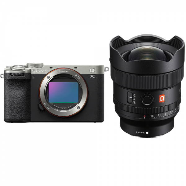 Sony A7C II Silver + FE 14mm f/1.8 GM-1