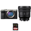 Sony A7C II Silver + FE PZ 16-35mm f/4 G + 1 SanDisk 256GB Extreme PRO UHS-II SDXC 300 MB/s|MCZ DIRECT