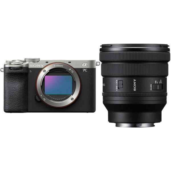 Sony A7C II Silver + FE PZ 16-35mm f/4 G-1