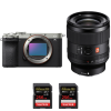 Sony A7C II Silver + FE 35mm f/1.4 GM + 2 SanDisk 256GB Extreme PRO UHS-II SDXC 300 MB/s - Appareil Photo Hybride|MCZ DIRECT