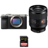 Sony A7C II Silver + FE 35mm f/1.4 GM + 1 SanDisk 256GB Extreme PRO UHS-II SDXC 300 MB/s - Appareil Photo Hybride|MCZ DIRECT