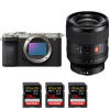 Sony A7C II Silver + FE 35mm f/1.4 GM + 3 SanDisk 128GB Extreme PRO UHS-II SDXC 300 MB/s - Appareil Photo Hybride|MCZ DIRECT