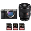Sony A7C II Silver + FE 35mm f/1.4 GM + 3 SanDisk 32GB Extreme PRO UHS-II SDXC 300 MB/s - Appareil Photo Hybride|MCZ DIRECT
