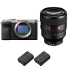 Sony A7C II Silver + FE 50mm f/1.2 GM + 2 Sony NP-FZ100 - Appareil Photo Hybride|MCZ DIRECT