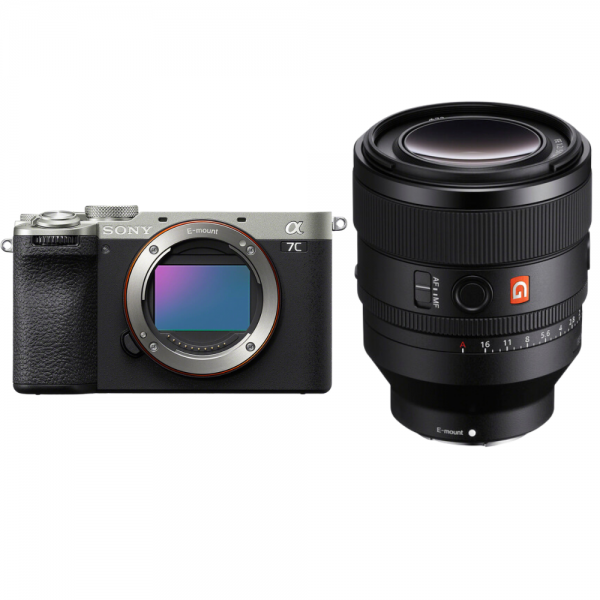 Sony A7C II Silver + FE 50mm f/1.2 GM-1