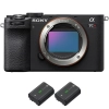 Sony A7CR Noir + 2 Sony NP-FZ100 - Appareil Photo Hybride|MCZ DIRECT