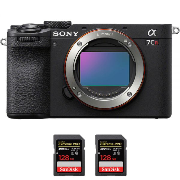 Sony A7CR Black + 2 SanDisk 128GB Extreme PRO UHS-II SDXC 300 MB/s-1