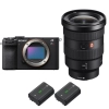 Sony A7CR Noir + FE 16-35mm f/2.8 GM + 2 Sony NP-FZ100 - Appareil Photo Hybride|MCZ DIRECT