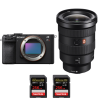 Sony A7CR Black + FE 16-35mm f/2.8 GM + 2 SanDisk 256GB Extreme PRO UHS-II SDXC 300 MB/s|MCZ DIRECT
