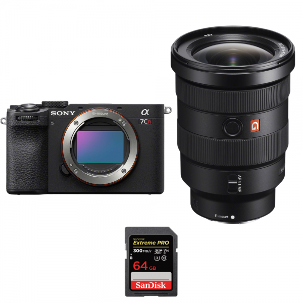 Sony A7CR Black + FE 16-35mm f/2.8 GM + 1 SanDisk 64GB Extreme PRO UHS-II SDXC 300 MB/s-1