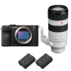 Sony A7CR Black + FE 70-200mm f/2.8 GM OSS II + 2 Sony NP-FZ100|MCZ DIRECT