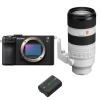 Sony A7CR Black + FE 70-200mm f/2.8 GM OSS II + 1 Sony NP-FZ100|MCZ DIRECT