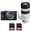Sony A7CR Noir + FE 70-200mm f/2.8 GM OSS II + 2 SanDisk 256GB Extreme PRO UHS-II SDXC 300 MB/s - Appareil Photo Hybride|MCZ DIRECT Sony A7CR Noir + FE 70-200mm f/2.8 GM OSS II + 2 SanDisk 256GB Extreme PRO UHS-II SDXC 300 MB/s - Appareil Photo Hybride|MCZ DIRECT