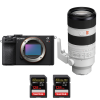 Sony A7CR Negro + FE 70-200mm f/2.8 GM OSS II + 2 SanDisk 128GB Extreme PRO UHS-II SDXC 300 MB/s|MCZ DIRECT Sony A7CR Negro + FE 70-200mm f/2.8 GM OSS II + 2 SanDisk 128GB Extreme PRO UHS-II SDXC 300 MB/s|MCZ DIRECT