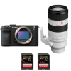 Sony A7CR Noir + FE 70-200mm f/2.8 GM OSS II + 2 SanDisk 64GB Extreme PRO UHS-II SDXC 300 MB/s - Appareil Photo Hybride|MCZ DIRECT