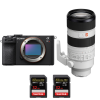 Sony A7CR Black + FE 70-200mm f/2.8 GM OSS II + 2 SanDisk 32GB Extreme PRO UHS-II SDXC 300 MB/s|MCZ DIRECT